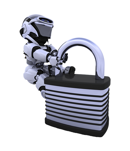 3d render robotu